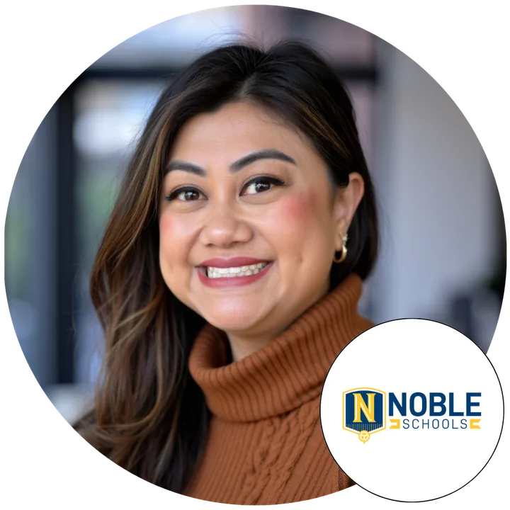 Michelle Santos, Noble Schools